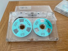 Custom Made Reel to Reel Cassette Tape Metal TDK Disk TDK SA X Tape & Shell