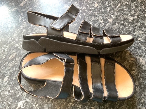 Clarks trigenic black leather - clarks,