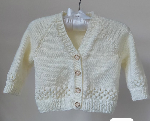 New hand knitted baby - , cardigan