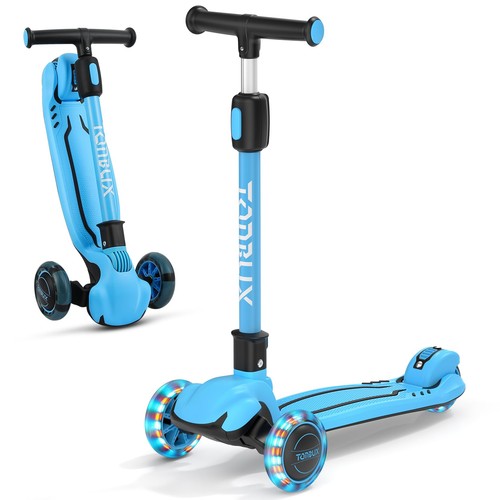 Tonbux kids scooter light up - light,