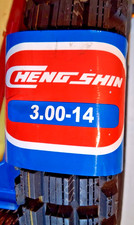 CHENG SHIN NYLON TYRES PAIR ~