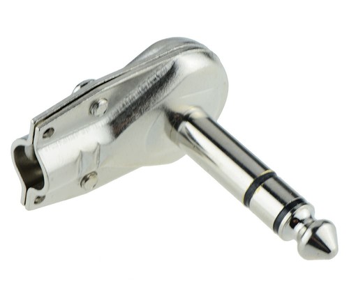 35mm right angle stereo jack - 6.35mm,