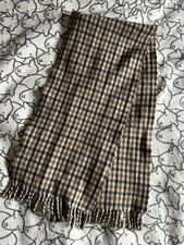 Aquascutum beige and navy - beige, 100%
