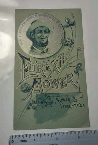 Eureka mower utica - eureka, ny