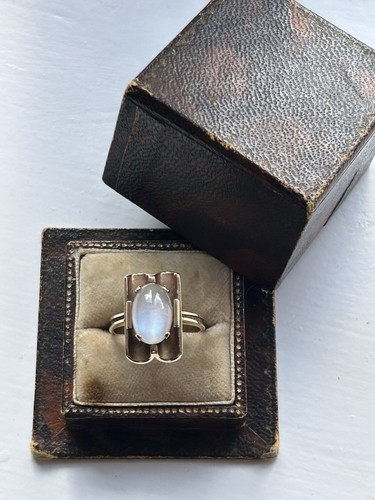 Vintage 18ct gold ring - vintage, with
