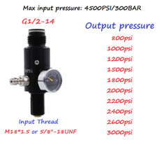 HPA 4500PSI Pressure