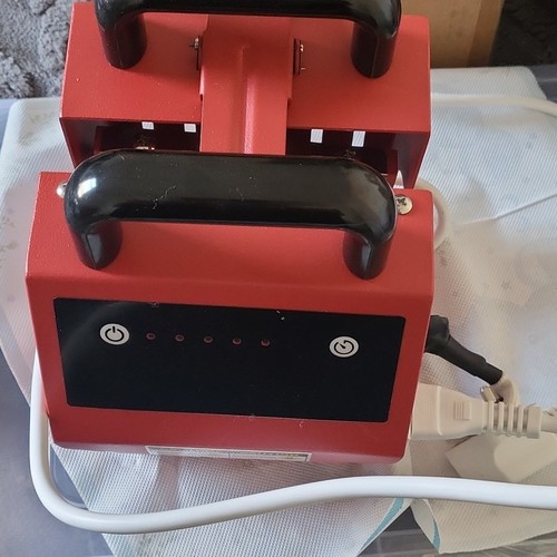 Red sublimation heat press - sublimation,