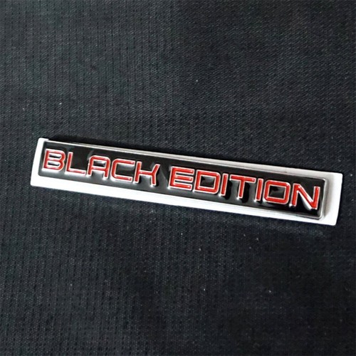 Glossy black red - red, edition