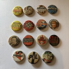 Vintage Punk Pin Badge