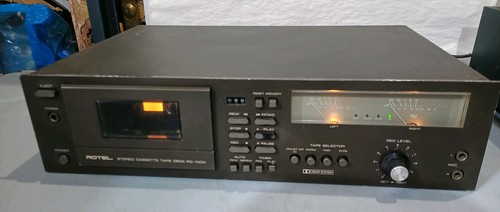 Rotel 1000 cassette tape - rotel,