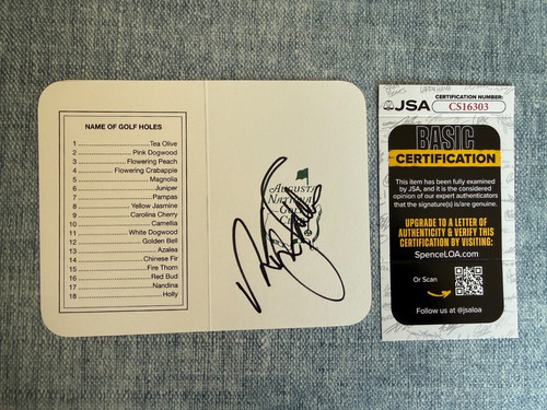 Champion nick faldo signed - champion,
