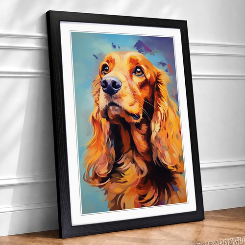 Cocker spaniel modern 2 - spaniel,