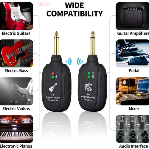 Wireless guitar system - guitar,