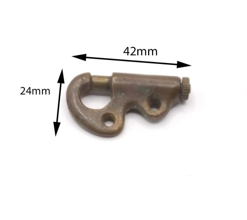 Vintage bronze jib hank - jib,
