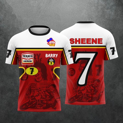Barry sheene retro vintage - sheene,