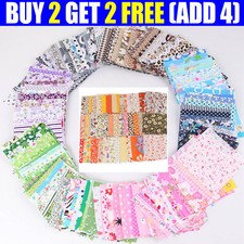 50x DIY Fabric Cotton Pre-Cut