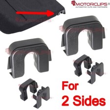 Parcel Shelf Clips FOR Vauxhall Corsa F Rear Fastening Bracket Cover Plastic x 2