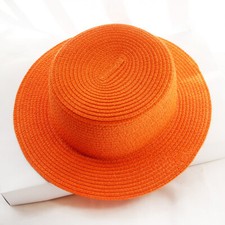 Flat Top Sun Straw Hat Summer