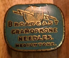 Broadcast tin Gramophone