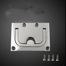 Marine Boat Yacht Stainless Steel Flush Pull Locker Hatch Latch Lift Handle