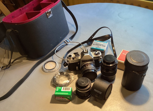 Chinon 35mm slr - chinon,