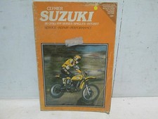 Suzuki 80cc - 370cc RM Singles Clymer Manual 1975 to 1977 RM 80 100 125 250 370