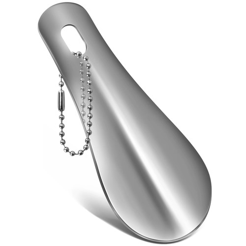 Sliver shoe string horn - shoe,