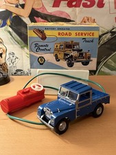 Marx Land Rover RAC AA Road Service Model Boxed 1960’s Plastic Hong Kong