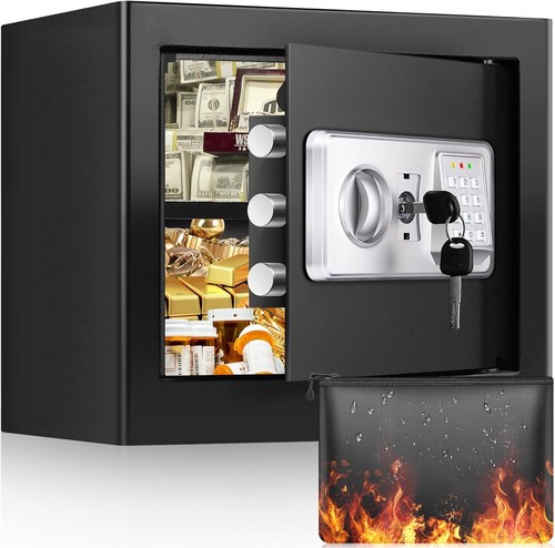 Fireproof safe box 34l digital - safe,