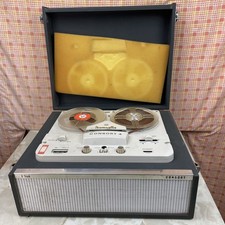Vintage BSR Dansette Consort 4 Valve Reel to Reel Player Recorder 1960s Retro