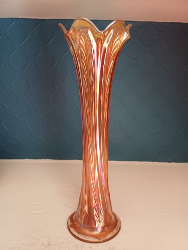 Vintage tall carnival glass - tall,