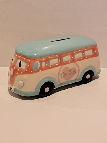 Campervan money box - money, ceramic