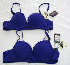 TWO 36A PURPLE BIKINI TOPS
