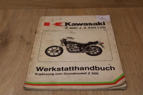Kawasaki z500 workshop manual - z500,
