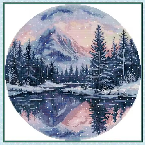 Counted cross stitch kit ct - counted, 14