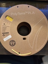 Polymaker PolyTerra - 1KG  PLA Filament (2.85mm) - Unused - Savannah Yellow