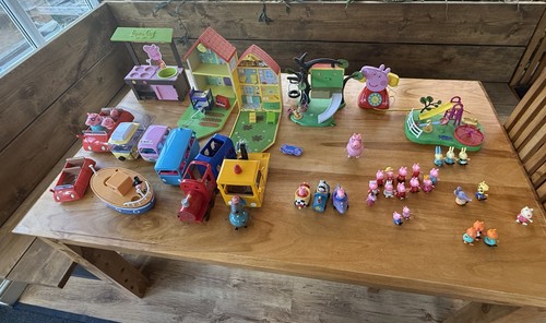 Peppa pig toys - bundle, used