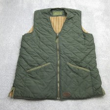 Musto Gilet Mens Large Green Body Warmer Country Shooting Farmer Vest Layer