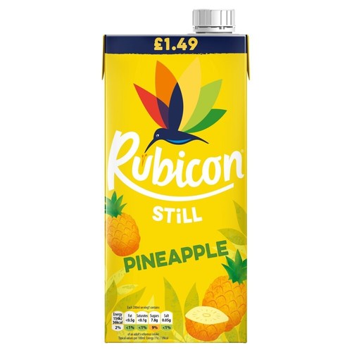 Rubicon still pineapple juice - rubicon,