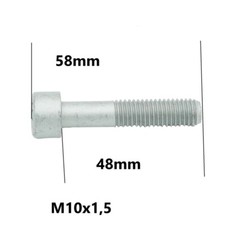 Screw drive shaft flange Febi
