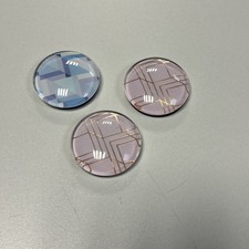 Circular Fridge Magnets X3