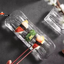 Glass sashimi sushi - sashimi,