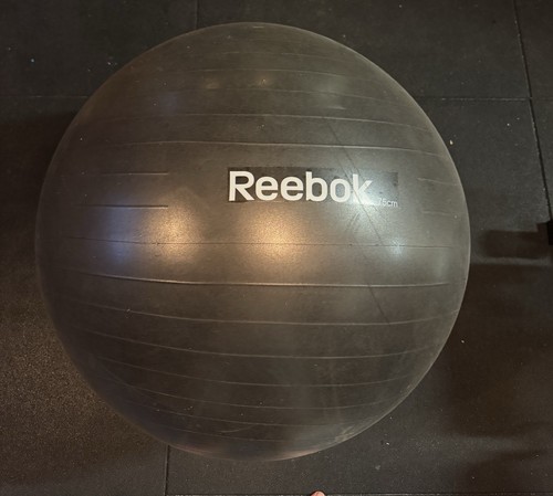 Black reebok 75cm exercise - reebok,