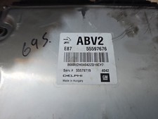 VAUXHALL ASTRA J MK6 GENUINE 1.7 CDTI ECU ENGINE CONTROL UNIT 55597676 #695