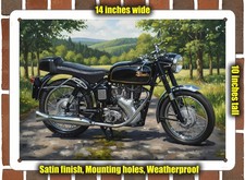 Metal Sign - 1962 Velocette