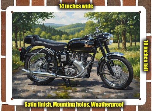 Metal sign 1962 - sign, velocette