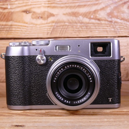 Used fuji x100t - fuji, silver