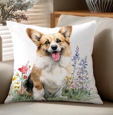 Cute Dogs Printed Corgi Puppy