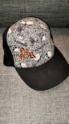 Vintage fear skull cap - no,