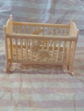 Vintage Plastic Doll House Cot